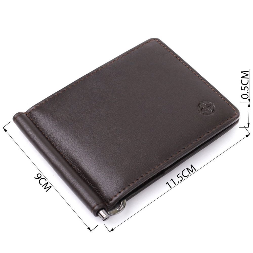 Стильний затискач для грошей з м'якої натуральної шкіри Tony Perotti 20847_1 (5000 moro) Коричневий Київ - фото 3