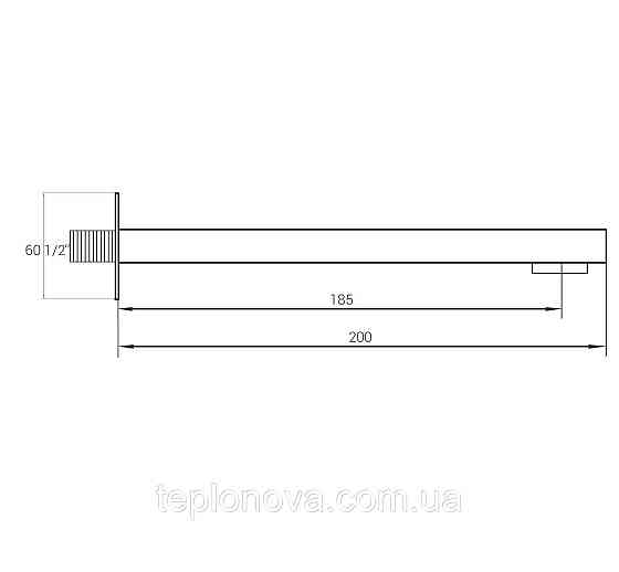 Душевая система Globus Lux SMART GLM-305L встроенная, на три потребителя, с изливом, хром Черновцы