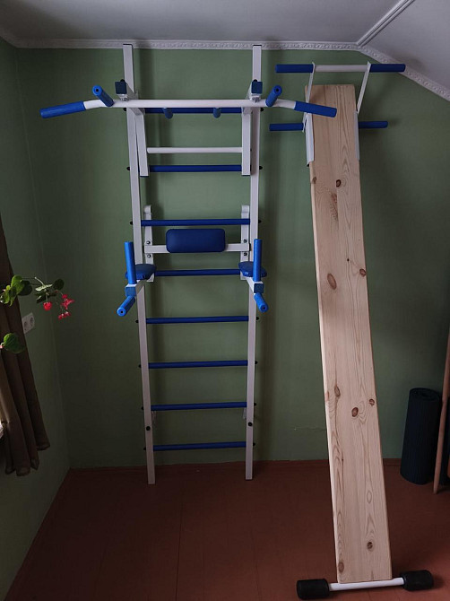 Спортивний куточок багатофункціональний для дому оздоровчий комплекс комбінований з дошкою профілактор Кам'янське - фото 5