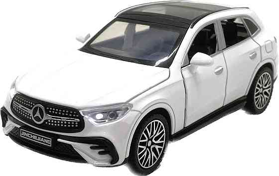 Машина Автосвіт Mercedes інерційна відчиняються двері 15,5 см 1:32 Біла (AP-2077) Чернігів