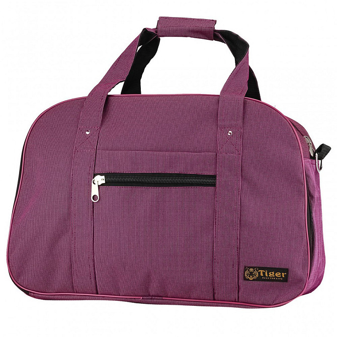 Сумка дорожня Tiger Euro Bag 33х50 бордова S940201 Київ - фото 1