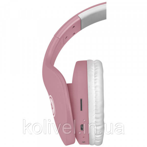 Навушники з мікрофоном Defender FreeMotion B525 Bluetooth, біло-рожевий (63528) Киев - изображение 5