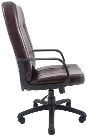 Офісне Крісло Керівника Richman Madras Bordo Пластік М3 MultiBlock Коричневий Київ