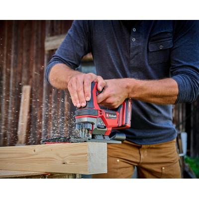 Електролобзик Einhell TE-JS 18/100 Li - Solo, PXC, 18V, 3000 об/хв, ход 26 мм (без АКБ та ЗП) (4321270) Вінниця - фото 7