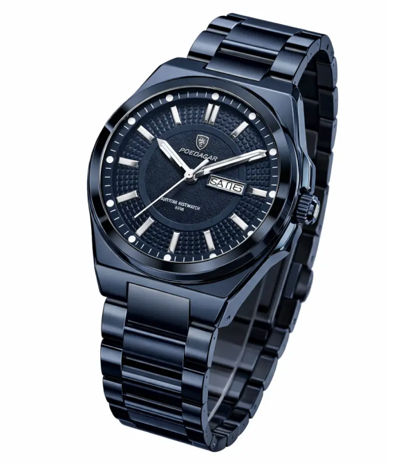 Часы мужские наручные Poedagar Blueline Синий Винница - изображение 11
