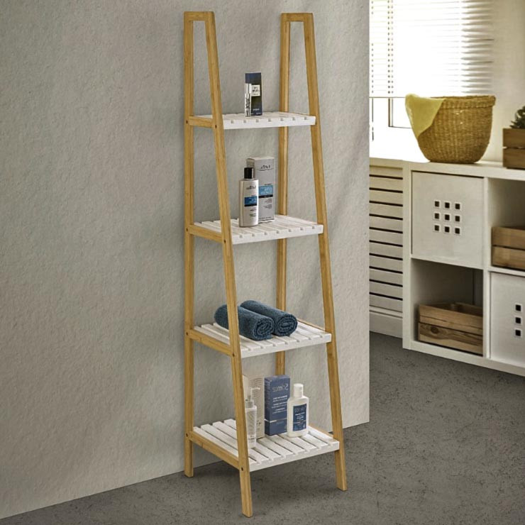 Етажерка для ванної "Жанарія" сієна-зефір Миколаїв - фото 1