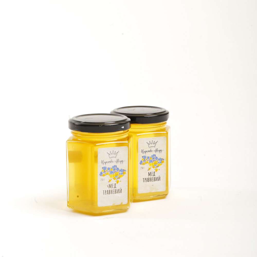 Натуральный майский мед в стеклянной банке весом 250 грамм Одесса - изображение 3