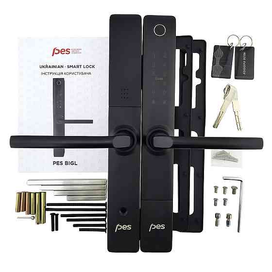 PES Bigl Black автономный умный замок на дверь Киев