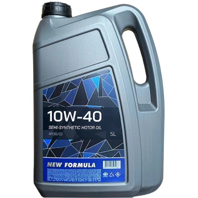 Моторное масло NEW FORMULA 10w-40 (SG/CD) кан. 5л ПЕ (4,5кг) (NF196252) Винница - изображение 1