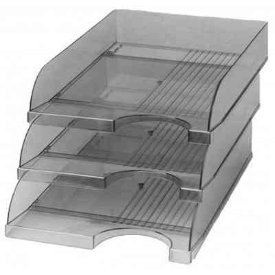 Лоток для паперів КіП горизонтальний, димчастий (TRAYH-KIP-LG-04-D) Вінниця