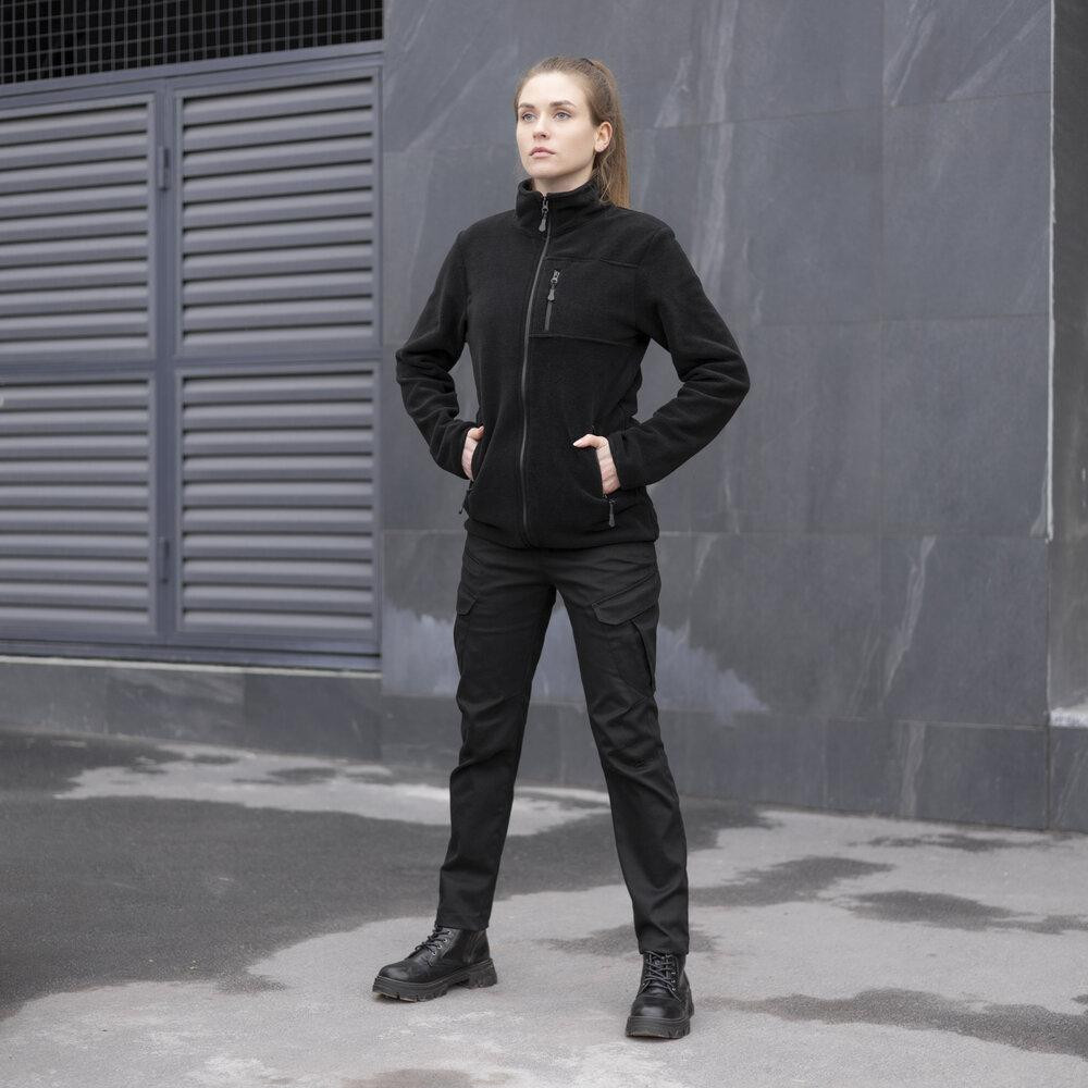 Брюки-карго тактические черные для женщин Pobedov Tactical V2 Женские Киев - изображение 8