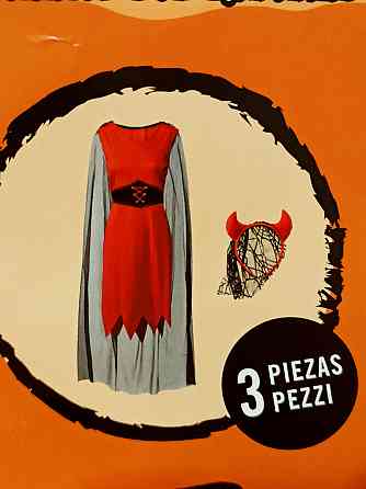 Сукня Наречена Диявола для вечірки на Хелловін розмір S 38-40 червоний Київ