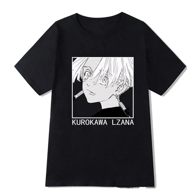 Футболка мужская с аниме принтом Токийськи Мисники Размер оверсайз (S/M/L) Черный AnimeT1042 Днепр - изображение 1