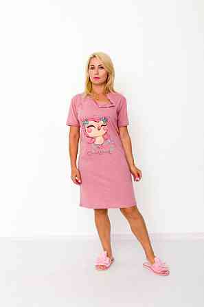 Сорочка женская (для кормящих мам) 100% хлопок  р.44-52 Крохатушка одяг Киев