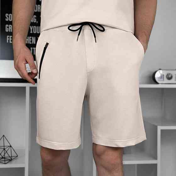 Кремові шорти для чоловіків весна/літо Pobedov Griz Київ