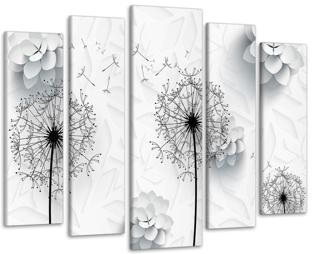 Модульная картина Абстракция Цветы Art-72_5 99x140 см Киев - изображение 1