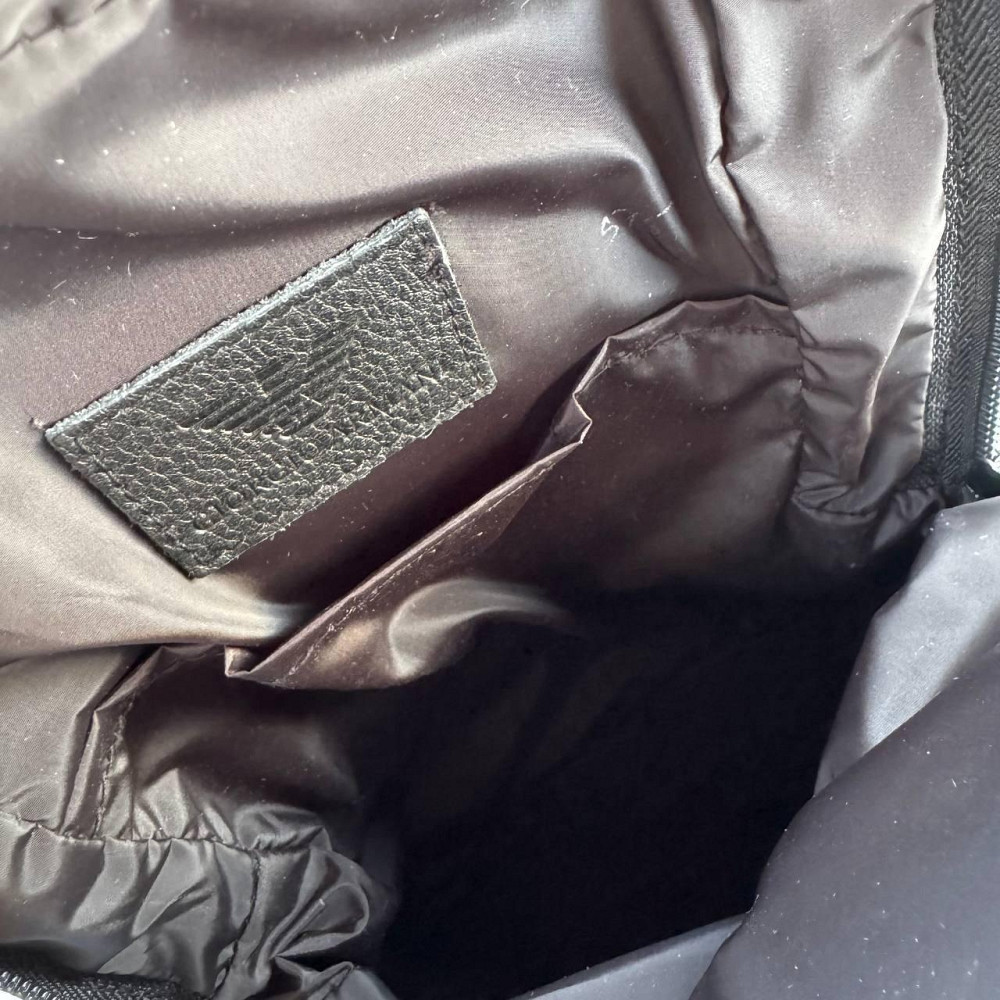 Чоловіча шкіряна сумка бананка на груди стиль Armani, сумка слінг нагрудна з натуральної шкіри Армані ( 23742 ) Харьков - изображение 9