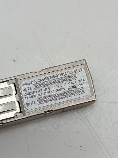 Оптичний трансивер Juniper Networks 1000BASE-SX SFP (P/N: 740-011613 / Avago AFBR-5715PZ-JU1) (товар вживаний) 1шт Луцк - изображение 2