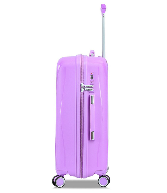 Чемодан полипропиленовый MADISSON 51103 средний 67 см фиолетовый Киев - изображение 3