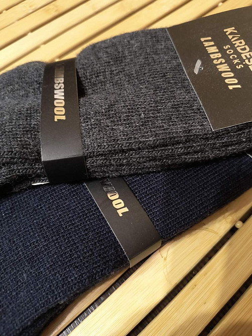 Теплі чоловічі термошкарпетки з вовною (Набір 2 шт.) Kardesler Lambswool 40-46 Київ - фото 3