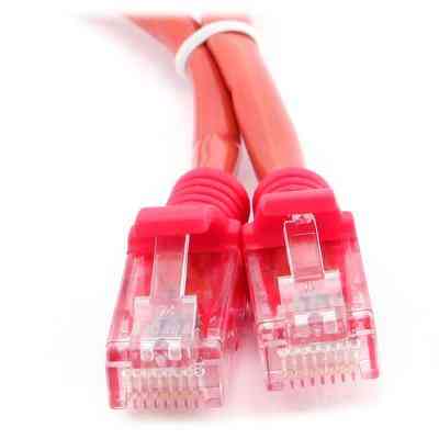 Патч-корд 1м, UTP, cat.5e, LSZH, red Molex (PCD-01001-0C) Винница