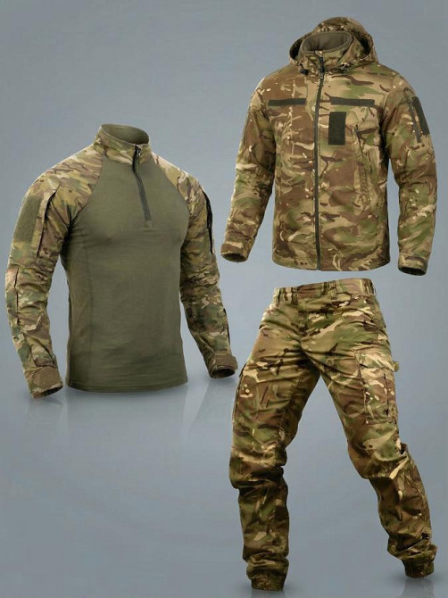 Летний тактический костюм lunar мультикам ДЛ6473 Одесса - изображение 2