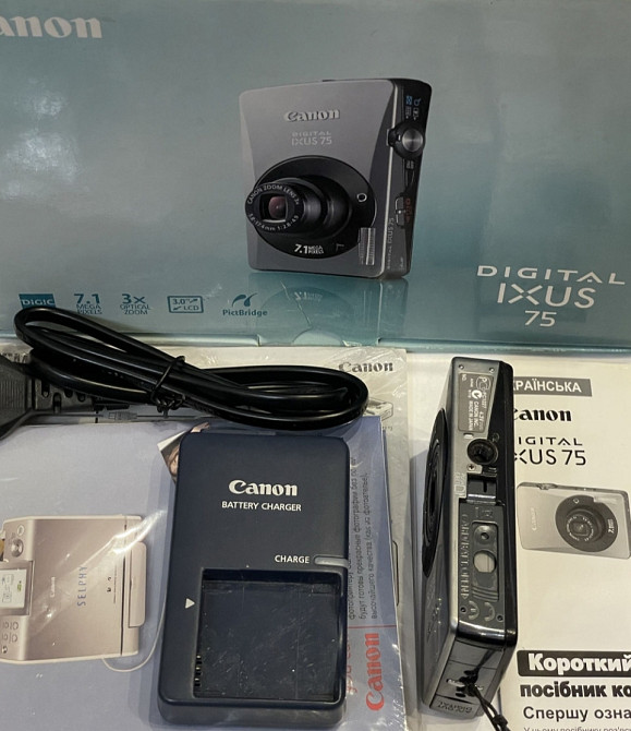 Фотоапарат Canon IXUS 75. Київ - фото 1