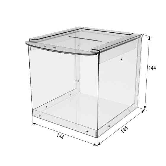 Скринька для пожертвувань EKOSTAR 144х144х144 Київ