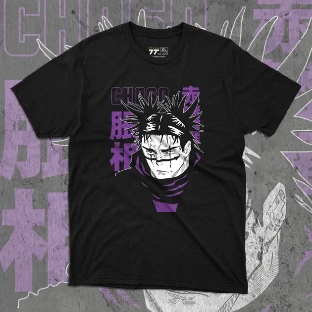 Футболка мужская с принтом Магическая Битва Чосо Размер 48 Днепр - изображение 1