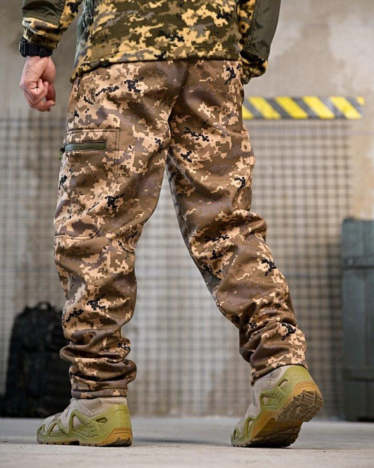 Тактичні штани софтшел REGION піксель ВТ7619 Одеса - фото 5