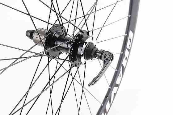 Колесо 29" заднє Disk-brake, обід "крапля" та втулка 14Gx36H алюмінієві NECO MS37R, під касету 8-9зв, кріпл. ексцентрик, "GRAVITY& Київ