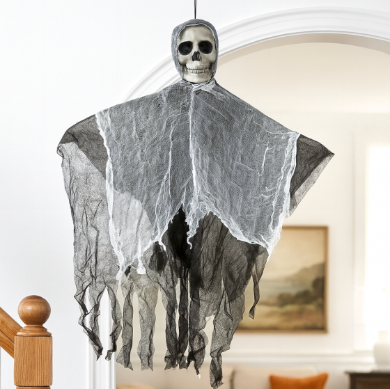 Декор підвісний "Привид з черепом" 80х55см SBR Київ