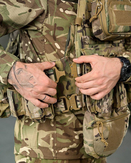 Люксовая плитоноска yakeda COBRA мультикам  с рюкзаком и аптечкой РП7355 Одесса - изображение 5