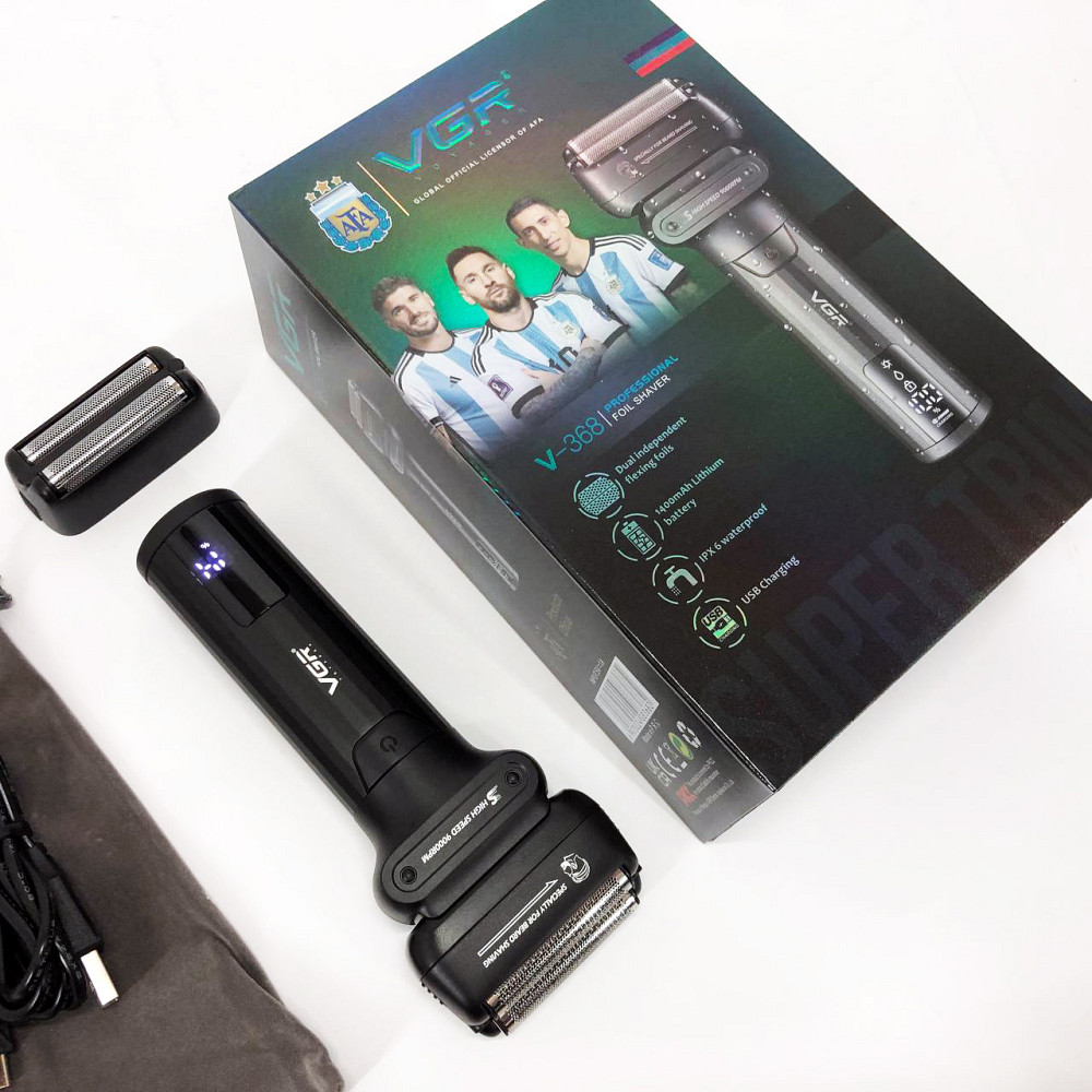 Профессиональная электробритва бритва для бороды VGR, Электробритва для идеального бритья FW-11 Львов - изображение 2