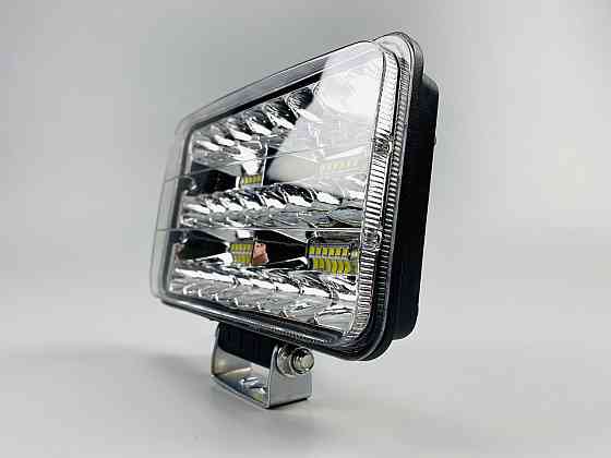 Прямокутна LED фара 144 Вт 48 світлодіодів з чіпами 3030, ближнє + дальнє автомобільне світло Мукачево