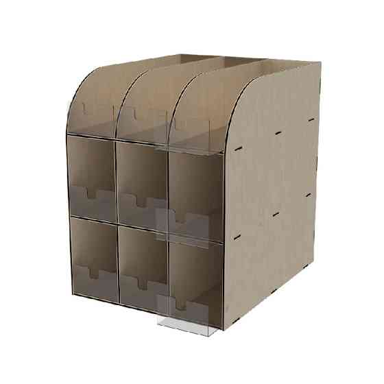 Диспенсер EKOSTAR 9 ячеек 320х395х410 Киев