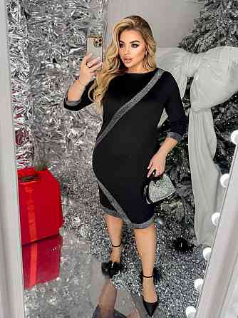 Жіноча стильна вечірня сукня з блискучою обробкою Одеса