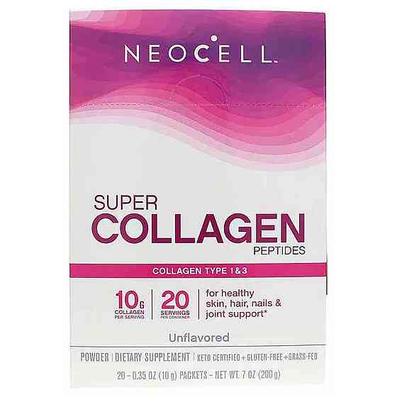 Говяжий коллаген 1 и 3 типа Neocell Super Collagen Peptides 20 стиков Киев