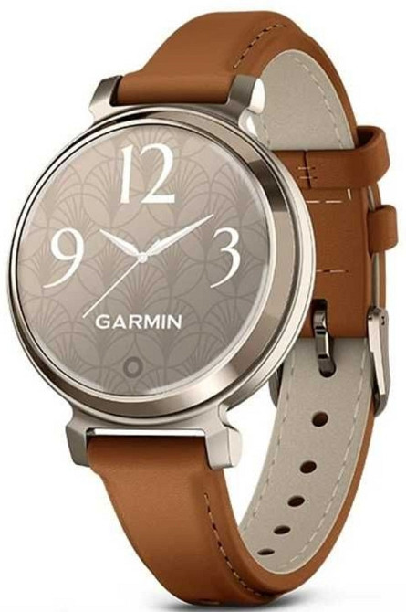 Часы: Garmin Lily 2 Classic Cream Gold With Tan Leather Band. Харків - фото 1
