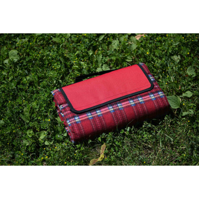 Плед Ardesto Picnic 130х170см, 100% полиэстер, клетка красная (ART0916RC) Винница - изображение 8