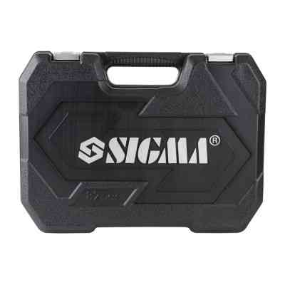 Набір інструментів Sigma насадок торцевих та біт 1/4&quot;, 1/2&quot; 82шт CrV mid (6001551) Вінниця
