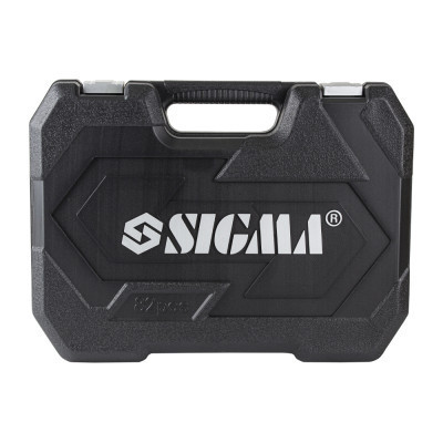 Набір інструментів Sigma насадок торцевих та біт 1/4&quot;, 1/2&quot; 82шт CrV mid (6001551) Вінниця - фото 6