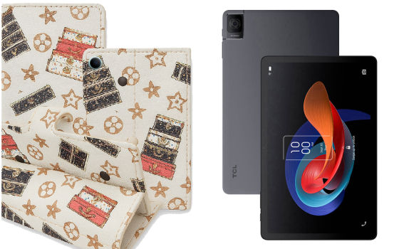 Книга-трансформер для планшета Tcl Tab 10, Tab 10L, Tab 10S, цвет Black Lyi White Киев