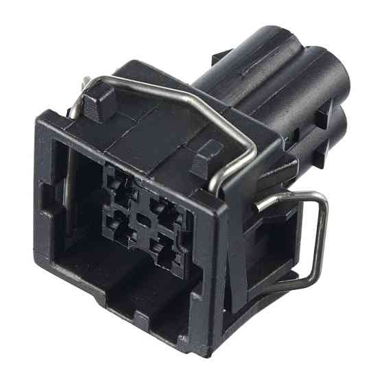 Разъем коннектор 4-кон., Дат, Температуры, металл, TE Франция универс., Моторный отсек, Renault 40759 Киев