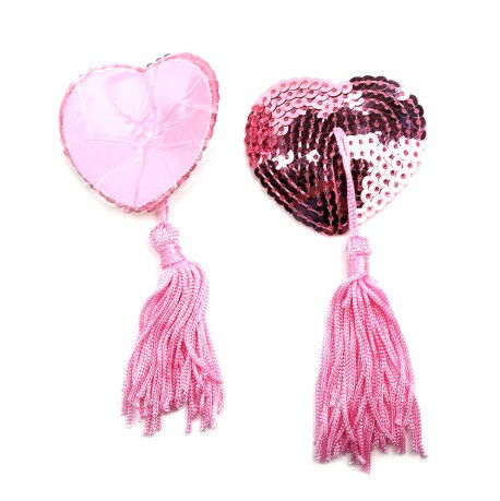 Стікіні з кісточками і паєтками one size рожевий Київ - фото 2