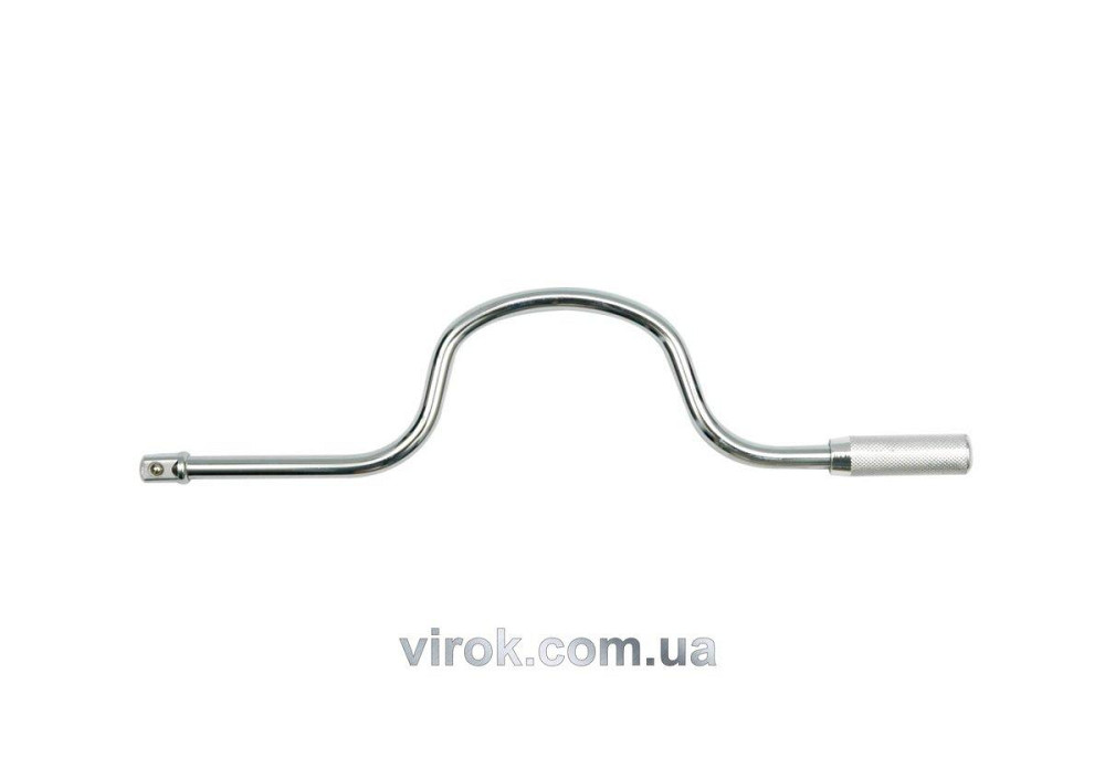 Вороток дуговий (коловорот) для торцевих головок VOREL з квадр. 1/2", l= 400 мм  [40] Одеса - фото 1