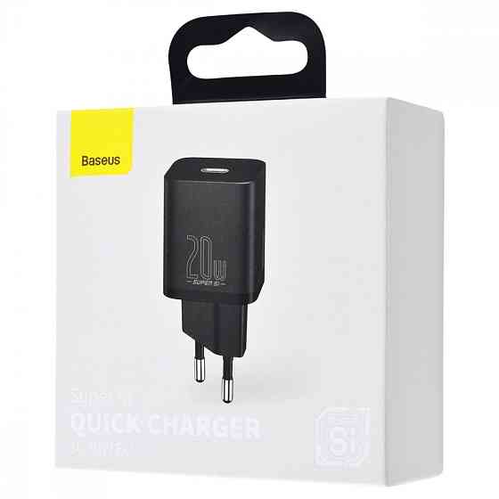 Сетевое зарядное устройство для Baseus Super Silicone PD Charger 20W Type-C синий Львов