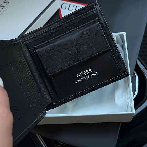 Мужской брендовый кошелек Guess (58014) Киев
