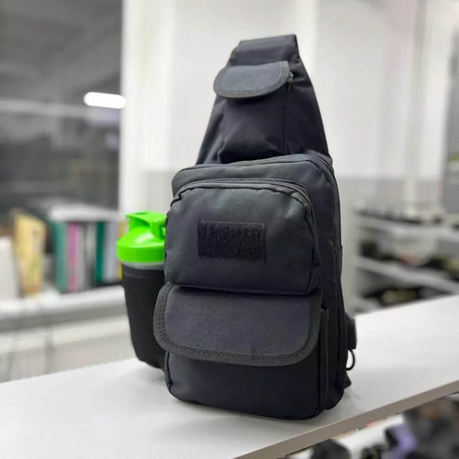 Сумка кобура наплічна, Сумка слінг для чоловіків Чоловіча крос-боді сasual KG-64 Львів - фото 2