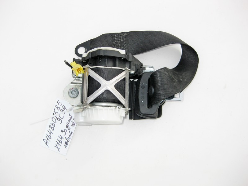 Mercedes-Benz  A1648601585 9C94 Ремінь безпеки задній лівий чорний GL X164 Одеса - фото 1